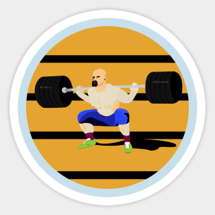 Powerlifter Sticker